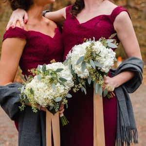 Bill Levkoff Lace Bridesmaid dress